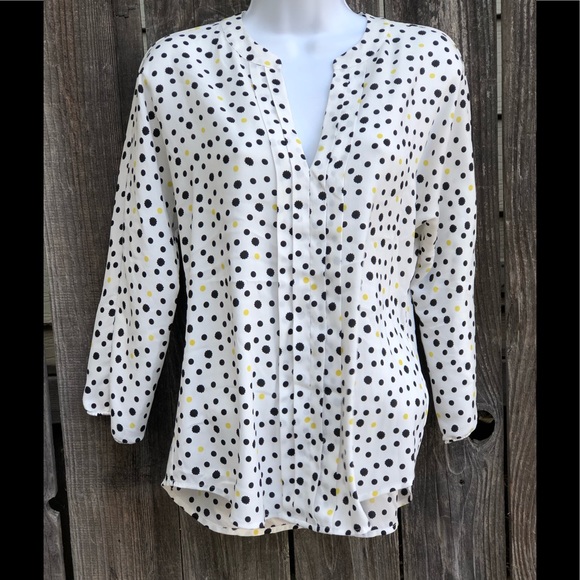 Ann Taylor Tops - Ann Taylor dotted blouse